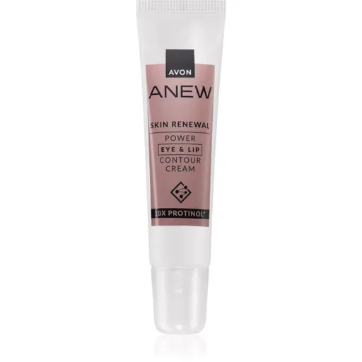 Avon Anew Skin Renewal crema iluminatoare zona ochilor si a buzelor 15 ml