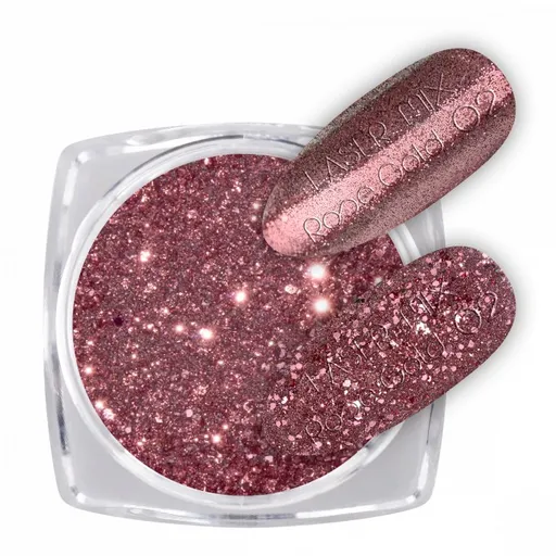 Glitter Laser Mix Rose Gold - Nr. 02