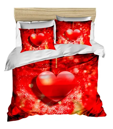 Lenjerie de pat dubla King (EU) (ES), 3 piese, L'essentiel Maison, 159, Multicolor