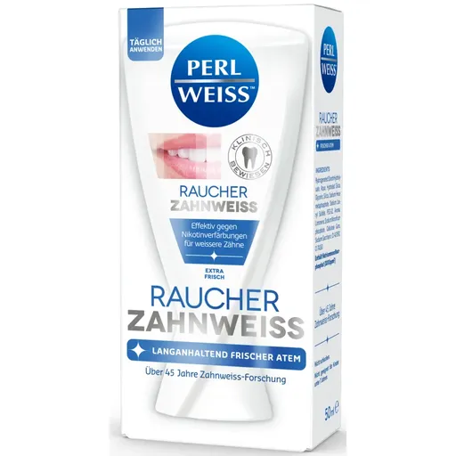 Perl Weiss Bleaching Toothpaste for Smokers pasta de dinti cu efect de albire pentru fumatori 50 ml