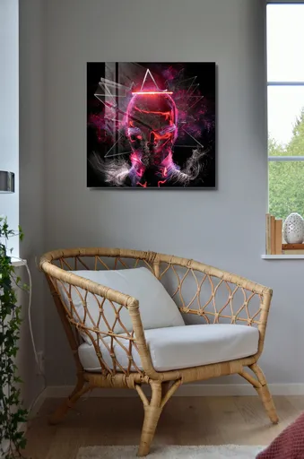 Tablou decorativ, 1217, Dimensiune: 40 x 40 cm, Multicolor