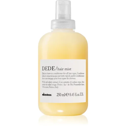 Davines Essential Haircare DEDE Hair Mist spray hidratant pentru toate tipurile de păr 250 ml
