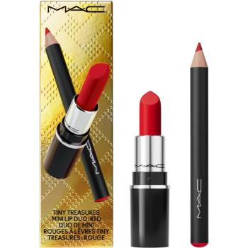 MAC Cosmetics Holiday Tiny Treasures Mini Lip Duo set cadou de buze culoare Red