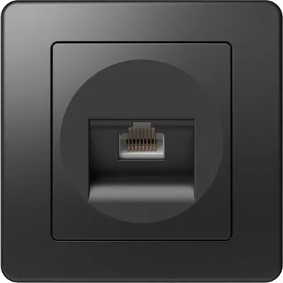 Ekonomik Priza date KS negru, TEM Modul TEM-KE37NB-B