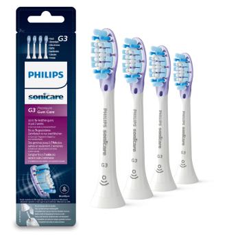 PHILIPS SONICARE Premium Gum Care HX9054/17náhradná hlavica 4 kusy v bilelej farbe