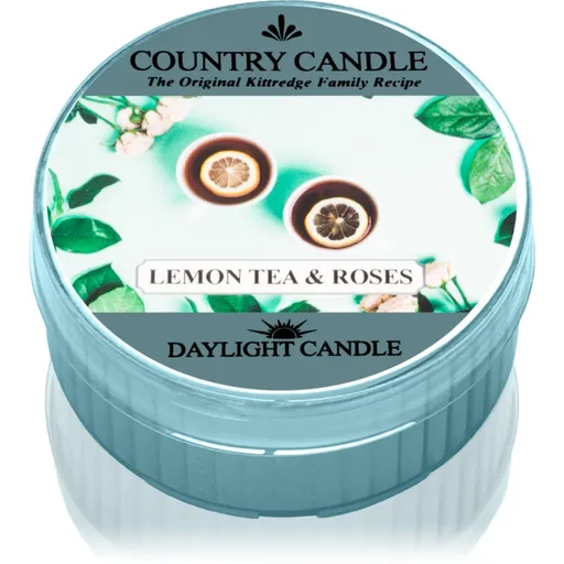 Country Candle Lemon Tea & Roses lumânare 42 g
