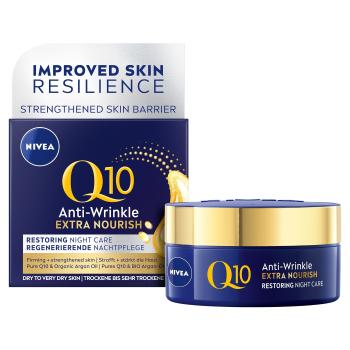 Nivea Cremă nutritivă de noapte antirid Q10 Power ( Anti-Wrinkle Extra Nourishing Night Cream) 50 ml