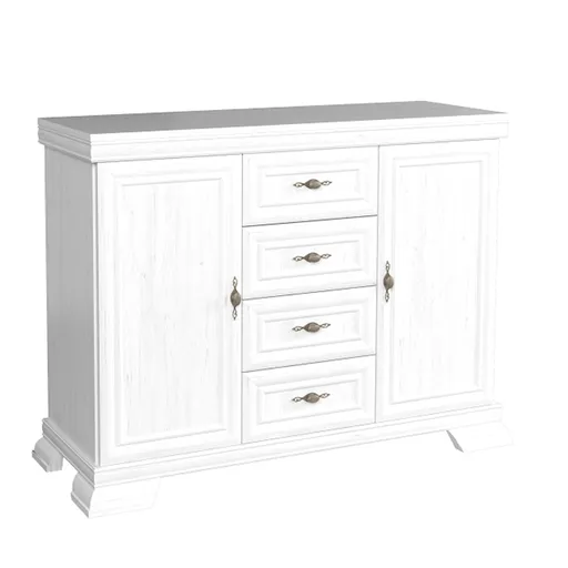 Dulap KORA KK4, pin andersen, alb