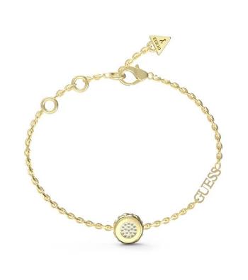 Guess Brățară elegantă placată cu aur cu zirconi Stylish Guess JUBB04594JWYG 14.5 cm