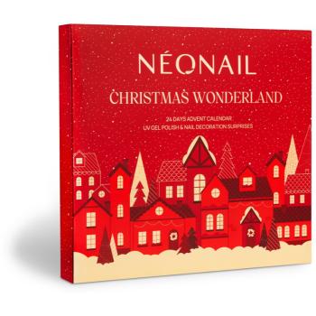 NEONAIL Christmas Wonderland Calendar de Crăciun pentru unghii