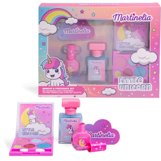 Martinelia Little Unicorn Makeup & Fragrance set cadou pentru copii