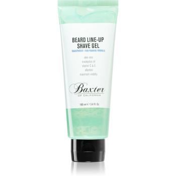 Baxter of California Beard Line-up gel pentru bărbierit 100 ml