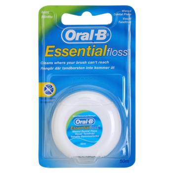 Oral B Essential Floss ata dentara cu aroma de menta 50 m