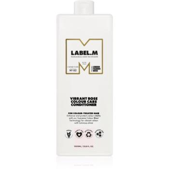 label.m Vibrant Rose Colour Care Conditioner balsam hidratant pentru păr vopsit 1000 ml