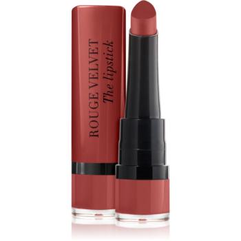Bourjois Rouge Velvet The Lipstick ruj mat culoare 50 Rouge Tatin 2.4 g