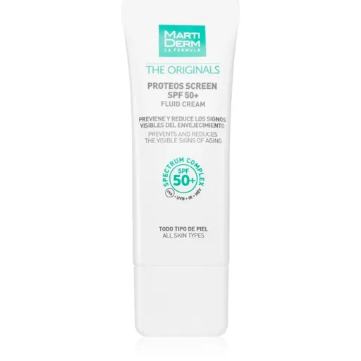 MartiDerm The Originals Proteos Screen protective fluid pentru toate tipurile de ten SPF 50+ 40 ml