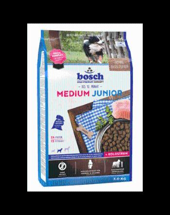 BOSCH Medium Junior Hrana uscata caini junior talie medie, cu pasare 3 kg