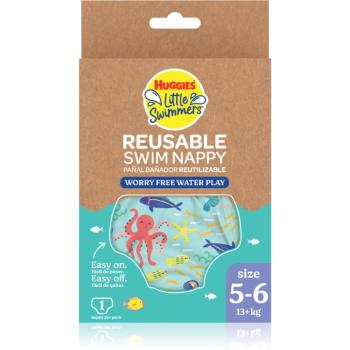 Huggies Little Swimmers Reusable 5/6 scutece lavabile tip slip de înot 13 kg+ 1 kg