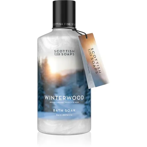 Scottish Fine Soaps Winterwood spuma de baie cu particule stralucitoare 300 ml