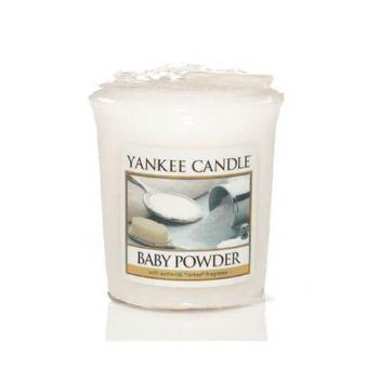Yankee Candle Lumânare aromatică votivă Baby Powder 49 g