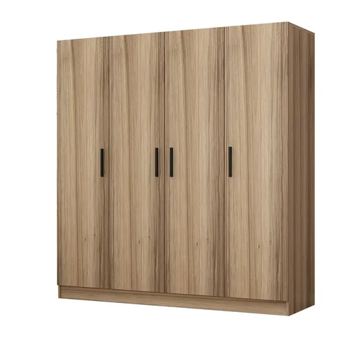 Dulap pentru haine, Hanah Home, Kale, 180x210x52 cm, Dore