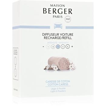 Maison Berger Paris Cotton Caress parfum pentru masina Refil 2x17 g