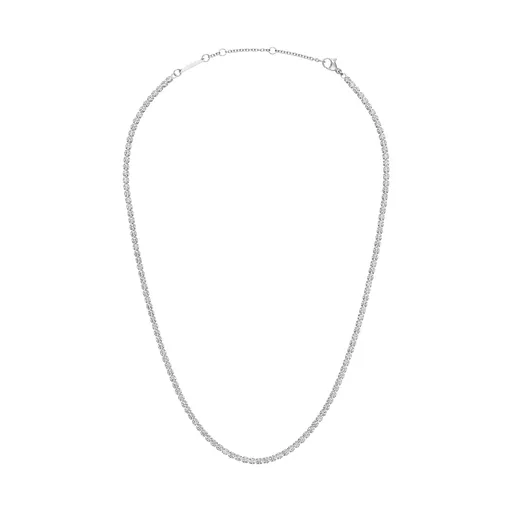 Daniel Wellington Colier strălucitor din oțel cu cristale Classic Tennis DW00400389