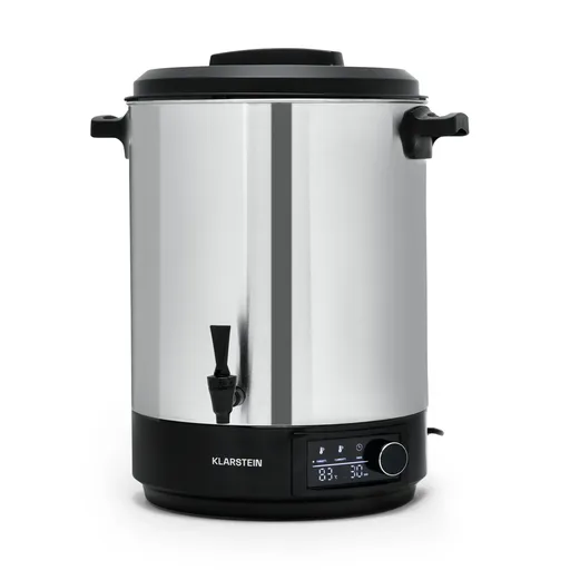Klarstein Abbey 40, aparat pentru conservare, distribuitor de băuturi, 40 l, 100 °C, 180 min, oțel inoxidabil