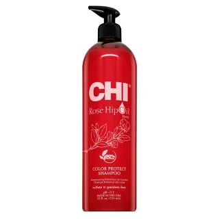 CHI Rose Hip Oil Color Nurture Protecting Shampoo șampon protector pentru păr vopsit 739 ml