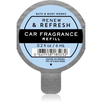 Bath & Body Works Renew & Refresh parfum pentru masina rezervă 6 ml