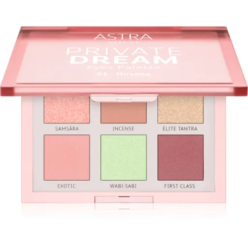 Astra Make-up Private Dream Palette paletă cu farduri de ochi culoare 03 - Nirvana 1 buc