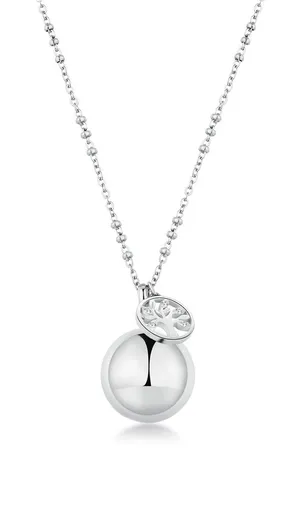 Brosway Colier lung din oțel cu clopoțel Arborele Vieții Chakra BHKN153