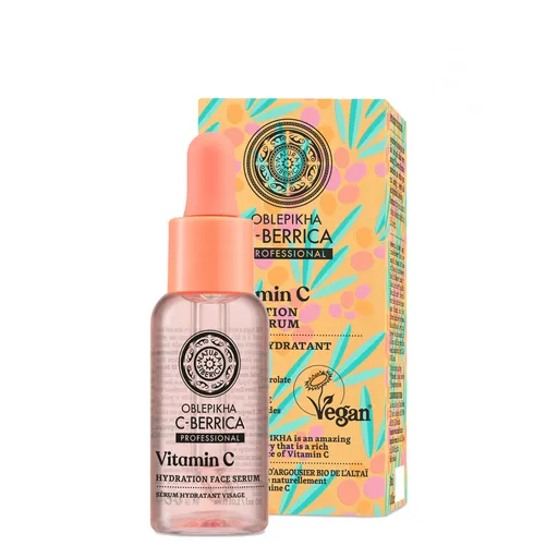 Natura Siberica Ser facial hidratant Oblepikha C-Berrica Vitamin C (Hydration Face Serum) 30 ml