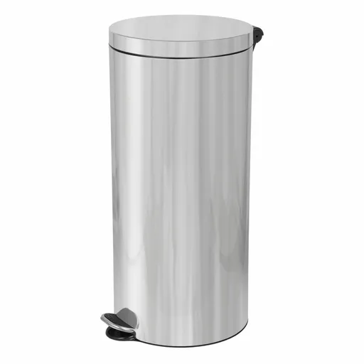 Alda Coș de gunoi cu pedală Freedom Fresh 30 l,oțel inoxidabil lucios, inox lucios, 30 l