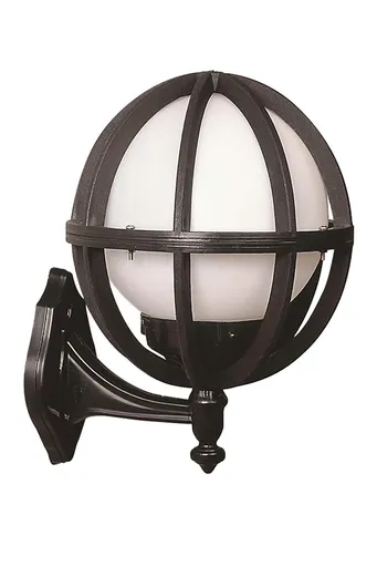 Lampa de exterior, Opviq, 685AVN1119, Alb/Negru