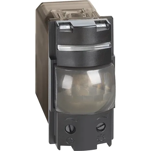 Intrerupator cu senzor de miscare pasiv cu raze infrarosii Bticino Living Now K4431, alb, negru