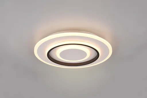 Plafoniera Jora, RL, 40x6 cm, 46W, 1x SMD, metal, alb mat