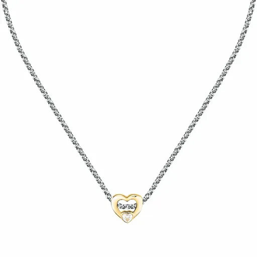 Morellato Colier frumos din oțel bicolor Inimă Drops SCZ1414