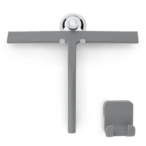 Gütewerk by blumfeldt Blaze, racleta de dus, 28 cm, capac din silicon, miez din inox, design modern