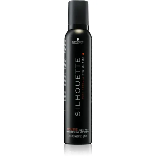 Schwarzkopf Professional Silhouette Super Hold spumă de păr fixare puternică 200 ml