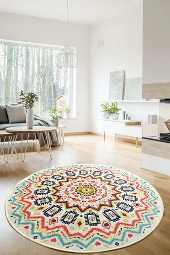 Covor, Mandala DJT, Multicolor