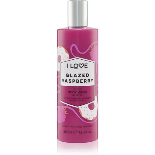I Love Glazed Raspberry gel de duș 350 ml