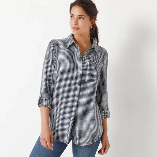 Cămașă de flanel cu imprimeu de cocoș