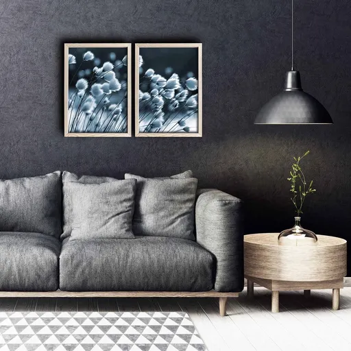 Tablou decorativ, 2PKCT-008, Lemn, Multicolor