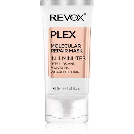 Revox B77 PLEX Molecular Repair Mask mască regeneratoare fără clătire pentru păr 50 ml