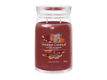 Yankee Candle Aromatická svíčka Signature sklo velké Autumn Daydream 567 g