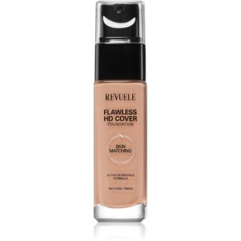 Revuele Flawless HD Cover Foundation make-up cu textura usoara pentru look perfect culoare 02 Vanilla 33 ml