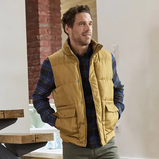 Jacheta fără mâneci, cu fermoar