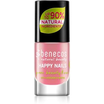 Benecos Happy Nails lac de unghii pentru ingrijire culoare Bubble Gum 5 ml