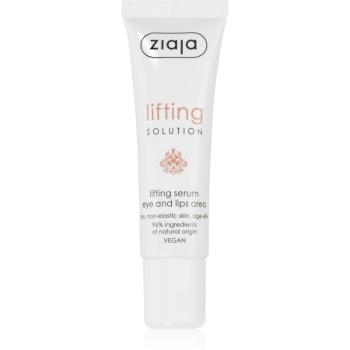 Ziaja Lifting Solution ser cu efect de lifting zona ochilor si a buzelor 30 ml